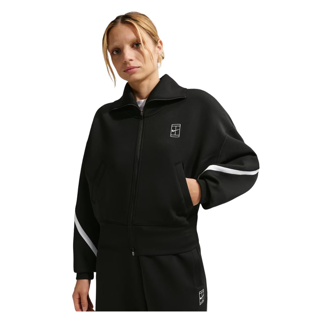 Nike Court Advantage Women Dri-FIT Full-Zip Jacket Black